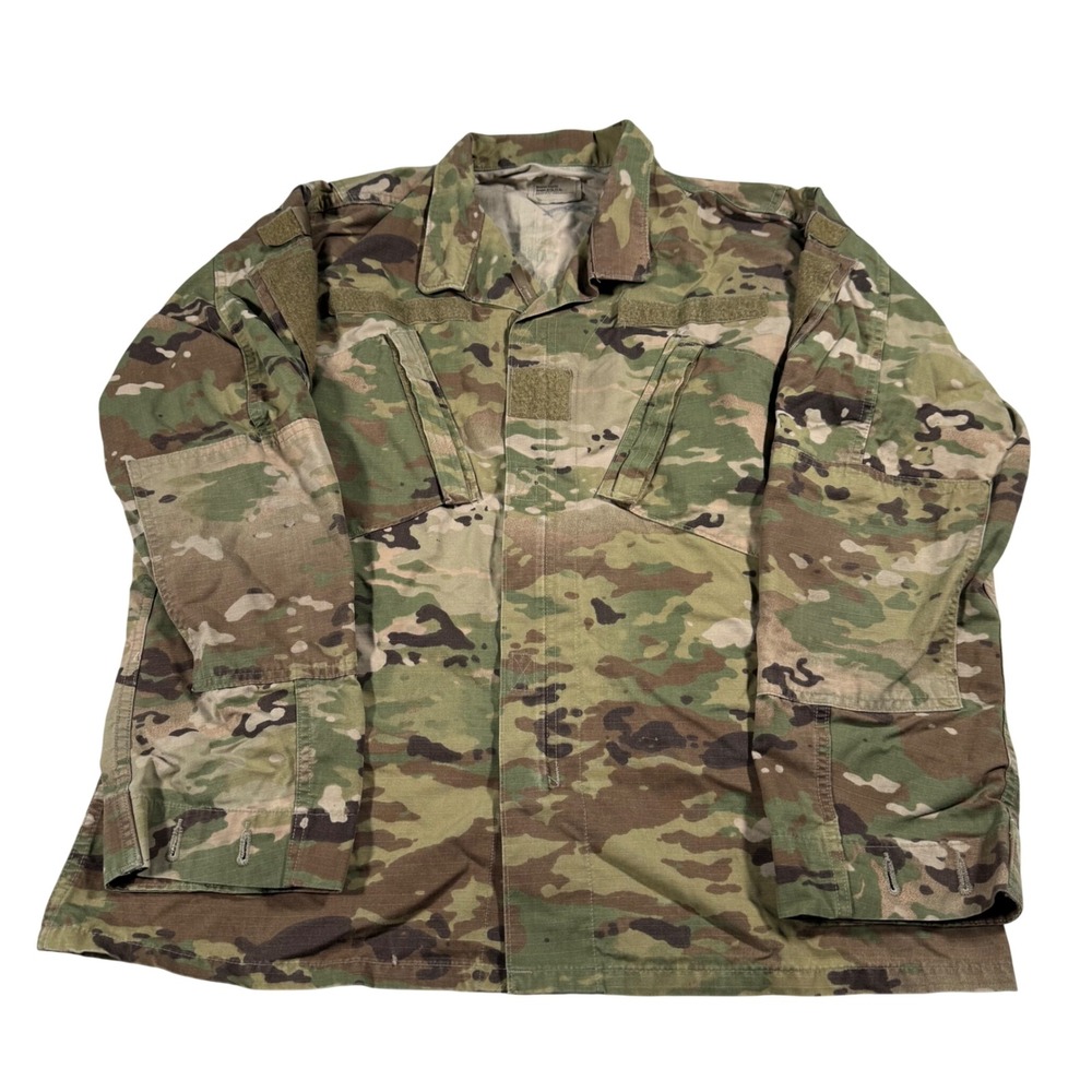 US Military OCP Multicam Combat Coat Mens Medium Regular Tactical Field Jacket
